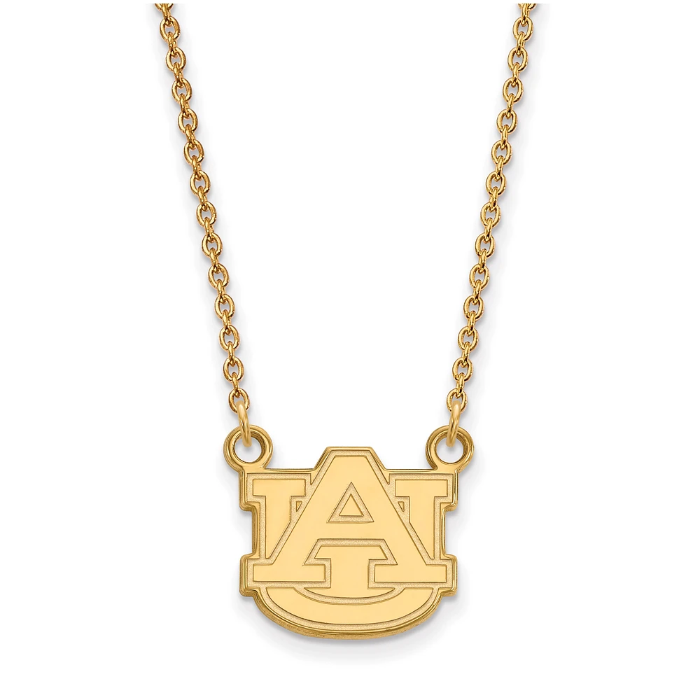Women's Auburn Tigers Gold Plated Pendant Necklace