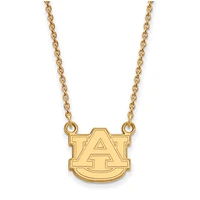 Women's Auburn Tigers Gold Plated Pendant Necklace