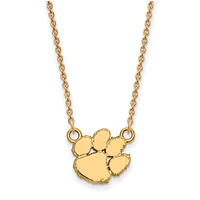 Women's Clemson Tigers Gold Plated Pendant Necklace