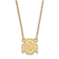 Women's Ohio State Buckeyes Gold Plated Pendant Necklace