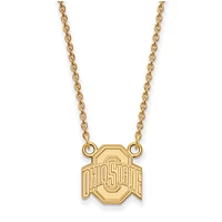 Women's Ohio State Buckeyes Gold Plated Pendant Necklace