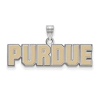 Women's Purdue Boilermakers Sterling Silver Small Enamel Pendant