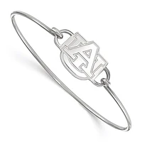 Women's Auburn Tigers Sterling Silver Wire Bangle