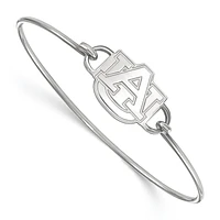 Women's Auburn Tigers Sterling Silver Wire Bangle