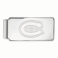 Silver Montreal Canadiens Money Clip
