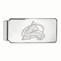 Silver Colorado Avalanche Money Clip