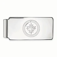 Silver Winnipeg Jets Money Clip