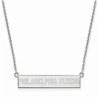 Women's Philadelphia Flyers Sterling Silver Small Bar Necklace