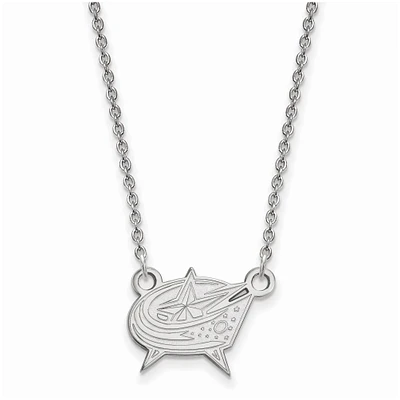 Women's Columbus Blue Jackets Sterling Silver Small Pendant Necklace