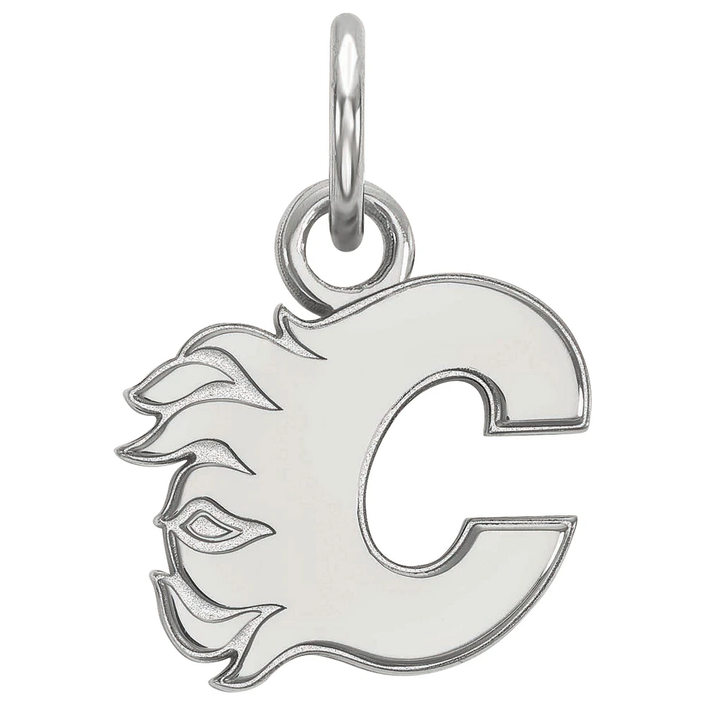 Women's Calgary Flames Sterling Silver XS Pendant