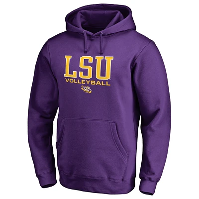 Men's Purple LSU Tigers Team Unity Volleyball Pullover Hoodie