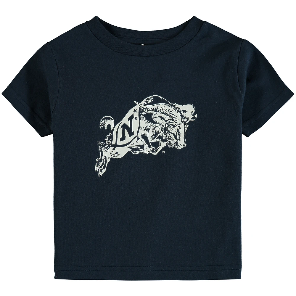 Toddler Navy Navy Midshipmen Big Logo T-Shirt