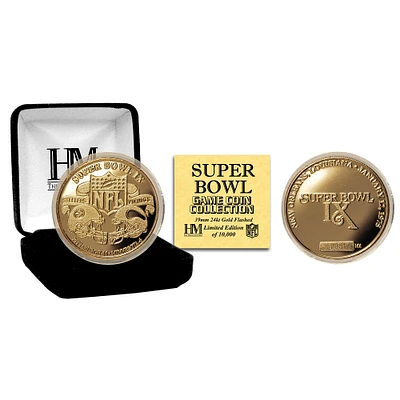 Highland Mint Pittsburgh Steelers Super Bowl IX Flip Coin