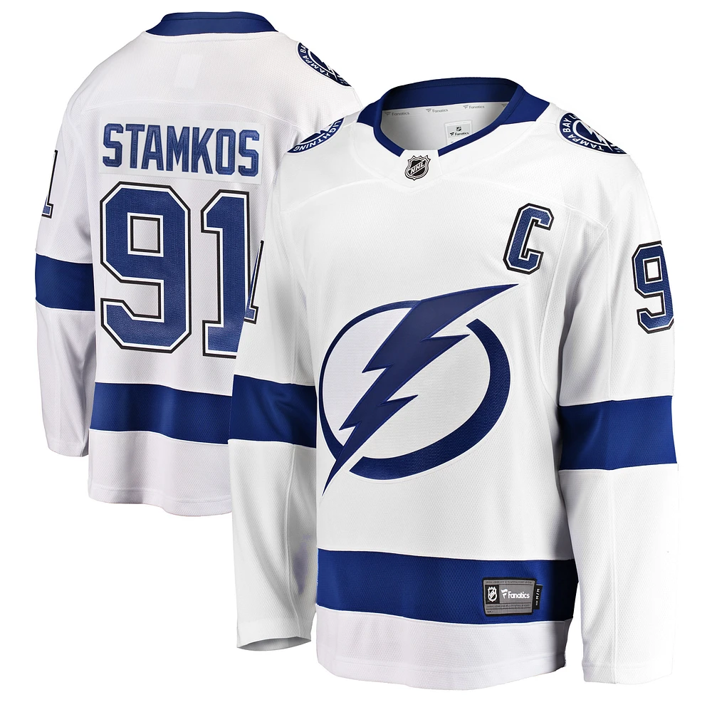 Men's Fanatics Steven Stamkos White Tampa Bay Lightning Breakaway Player Jersey