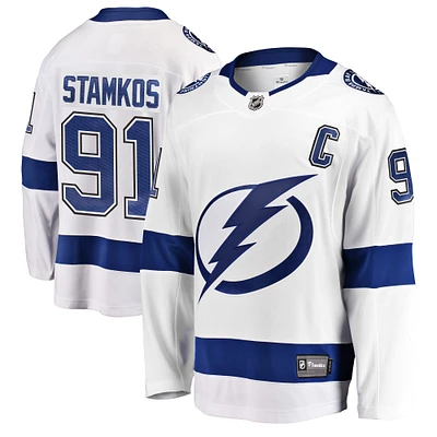 Men's Fanatics Steven Stamkos White Tampa Bay Lightning Breakaway Player Jersey