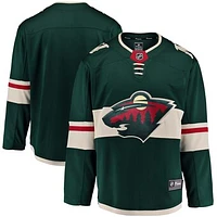 Youth Fanatics Green Minnesota Wild Breakaway Home Jersey