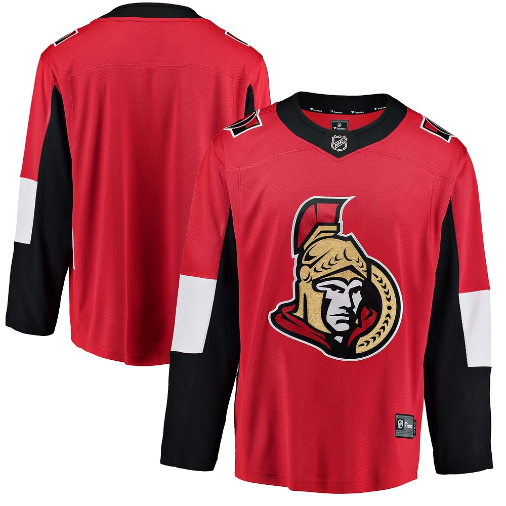 Youth Fanatics Red Ottawa Senators Breakaway Home Jersey