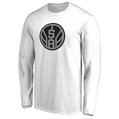 Men's San Antonio Spurs Alternate Logo Long Sleeve T-Shirt