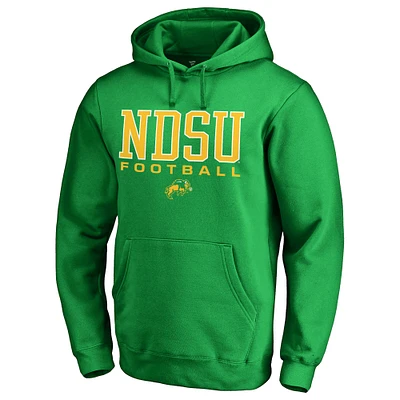 Men's Kelly Green NDSU Bison Team Unity Football Pullover Hoodie