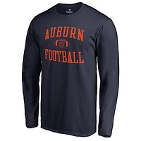 Men's Navy Auburn Tigers First Sprint Long Sleeve T-Shirt