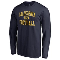 Men's Navy Cal Bears First Sprint Long Sleeve T-Shirt
