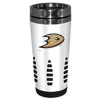 White Anaheim Ducks 16oz. Huntsville Travel Mug