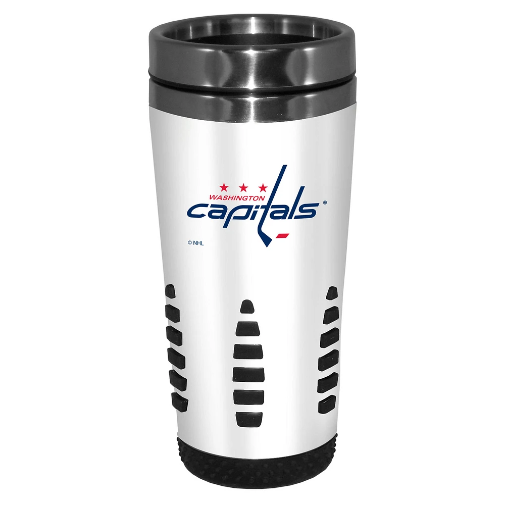 White Washington Capitals 16oz. Huntsville Travel Mug