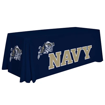 Navy Midshipmen 6' Stripes Table Throw