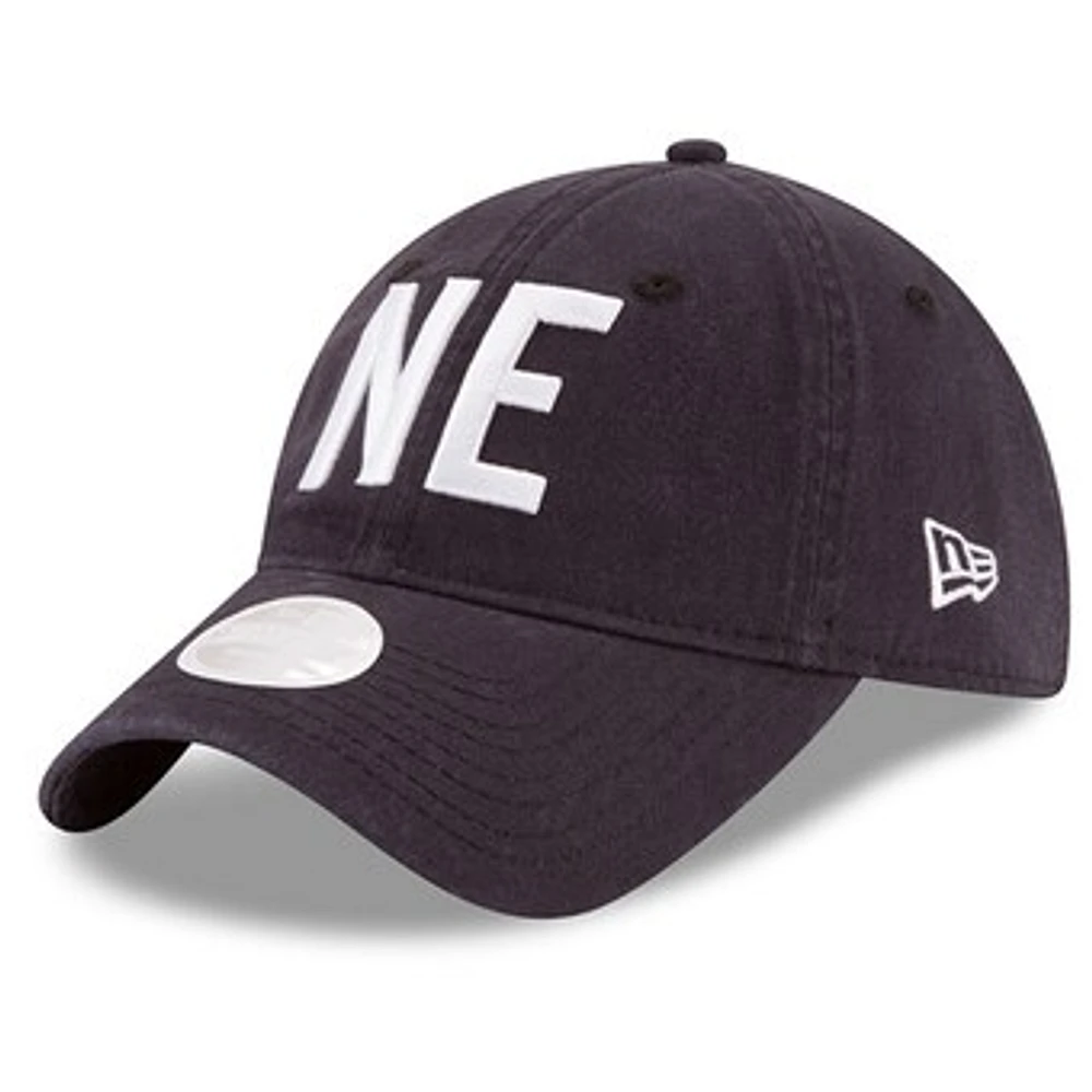 Women's New Era Navy New England Patriots Hometown 9TWENTY Adjustable Hat