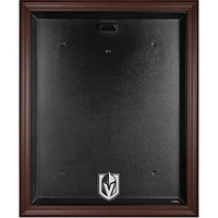 Vegas Golden Knights Brown Framed Logo Jersey Display Case