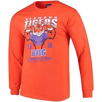 Men's Orange Clemson Tigers Bring Your Own Guts Long Sleeve Shirt