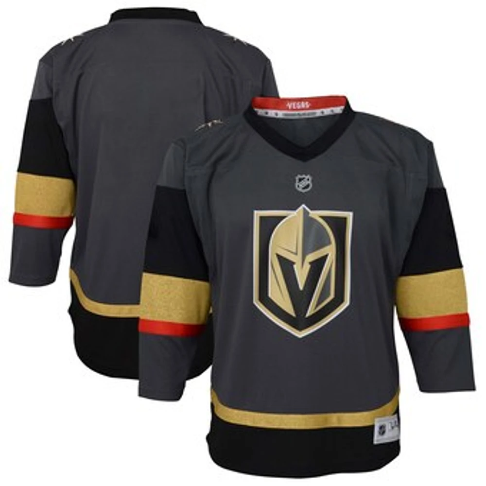 Toddler Gray Vegas Golden Knights Alternate Replica Jersey