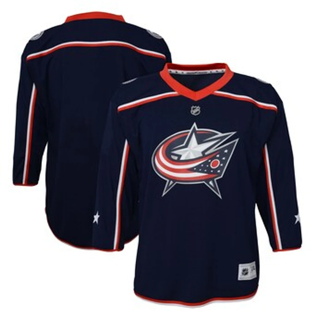 Preschool Navy Columbus Blue Jackets Home Replica Jersey