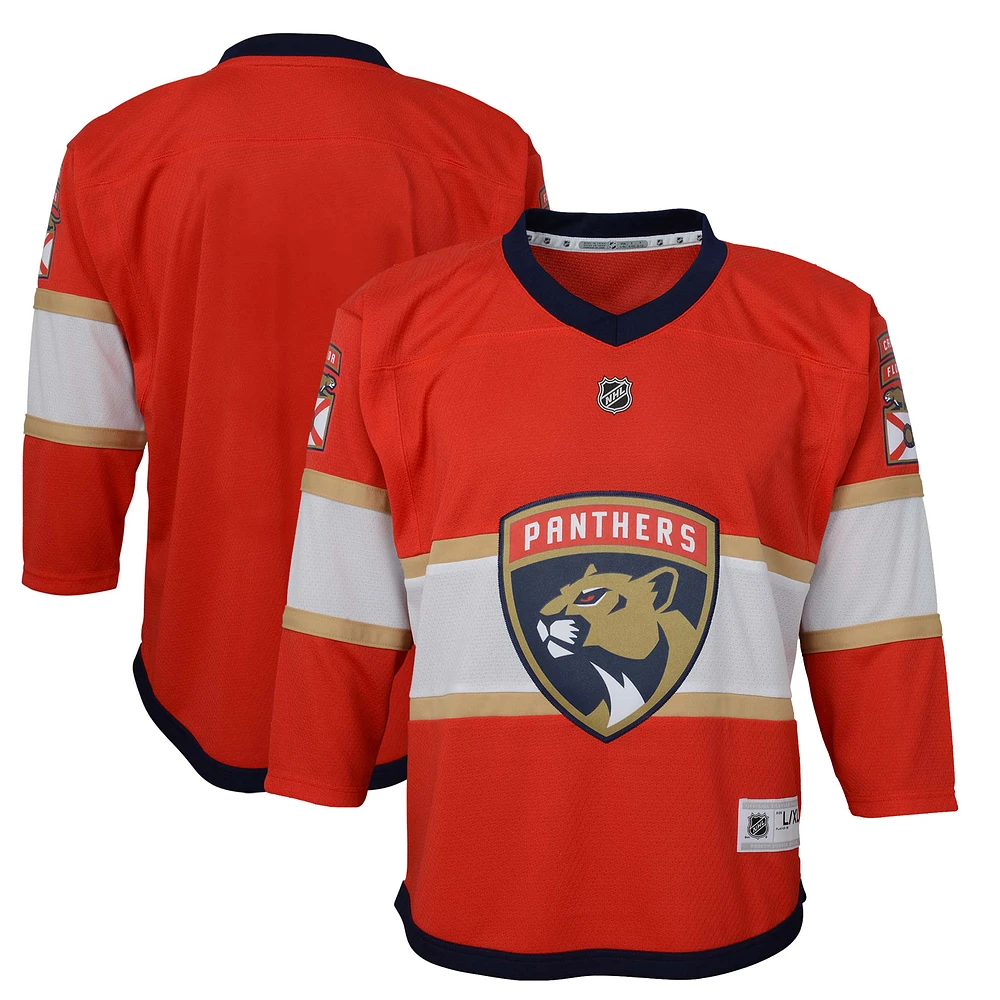 Preschool Red Florida Panthers Home Replica Jersey