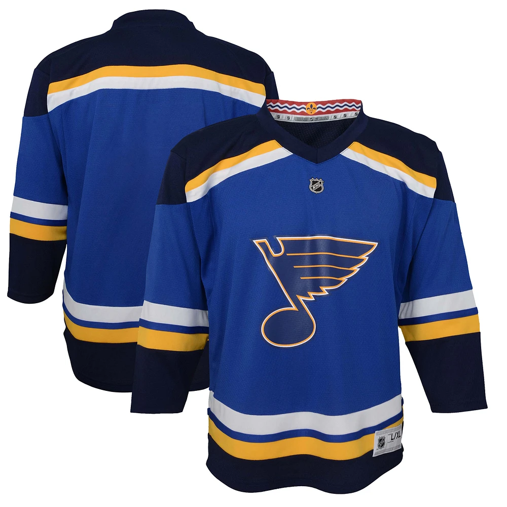 Preschool Blue St. Louis Blues Home Replica Jersey