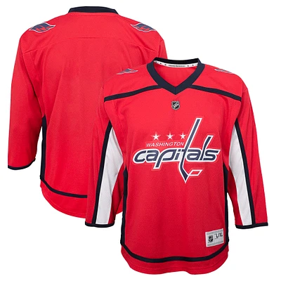 Preschool Red Washington Capitals Home Replica Jersey