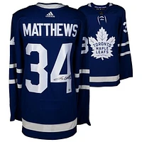 Auston Matthews Toronto Maple Leafs Autographed Adidas Authentic Jersey