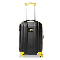 MOJO Yellow Iowa Hawkeyes 21" Hardcase Two-Tone Spinner Carry-On