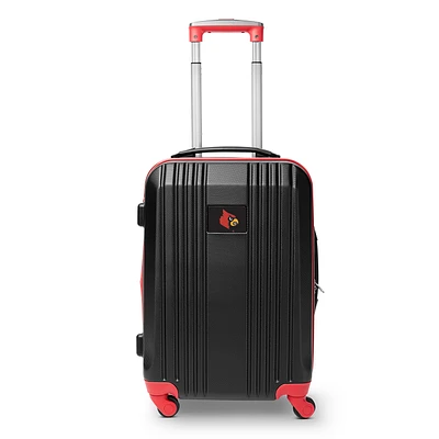 MOJO Red Louisville Cardinals 21" Hardcase Two-Tone Spinner Carry-On