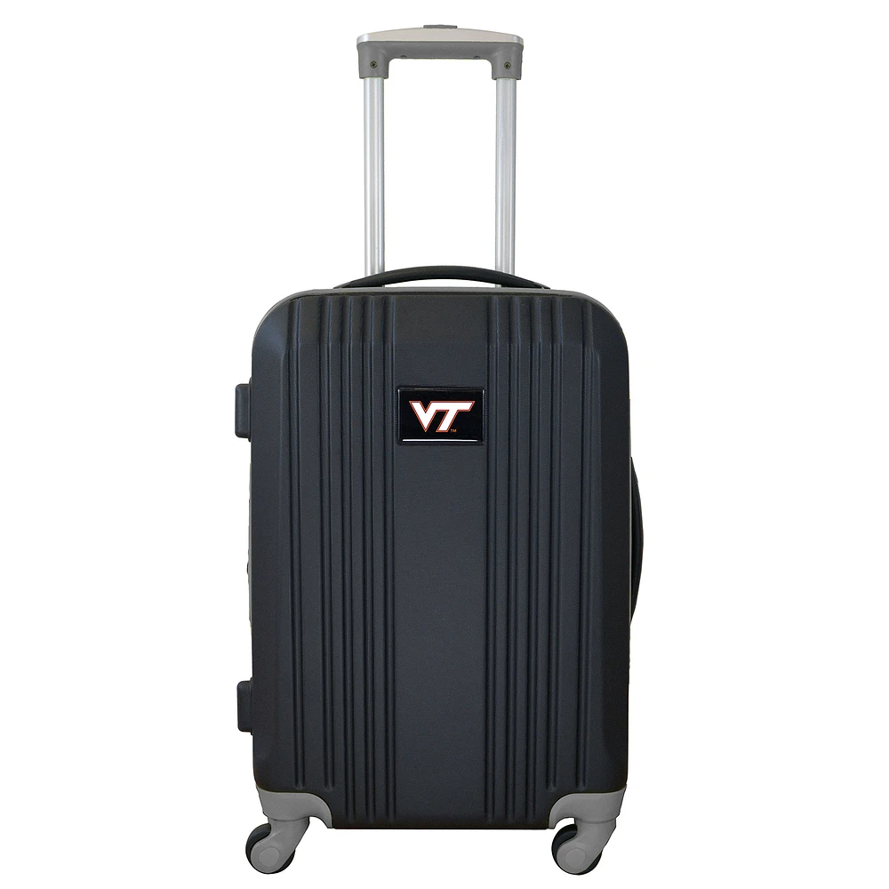 MOJO Black Virginia Tech Hokies 21" Hardcase Two-Tone Spinner Carry-On