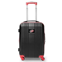 MOJO Red Carolina Hurricanes 21" Hardcase Two-Tone Spinner Carry-On