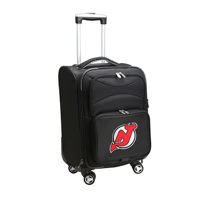 MOJO Black New Jersey Devils 21" Softside Spinner Carry-On