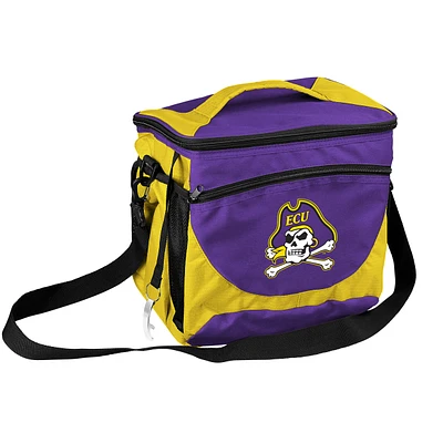 ECU Pirates Logo 24-Can Cooler
