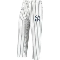 Men's Concepts Sport White/Navy New York Yankees Vigor Lounge Pant