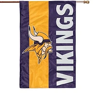 Minnesota Vikings 28" x 44" Double-Sided Embellish House Flag