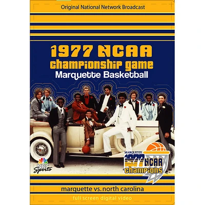 Marquette Golden Eagles 1977 NCAA Basketball Championship Game DVD