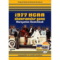 Marquette Golden Eagles 1977 NCAA Basketball Championship Game DVD