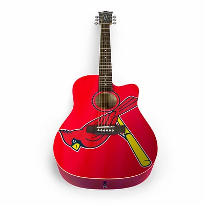 Woodrow St. Louis Cardinals Acoustic Guitar
