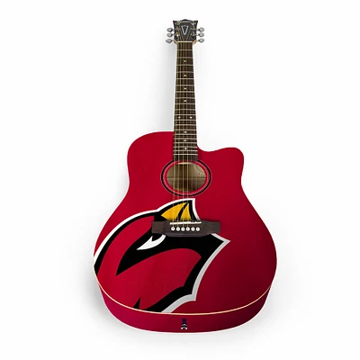 Woodrow Arizona Cardinals Acoustic Guitar