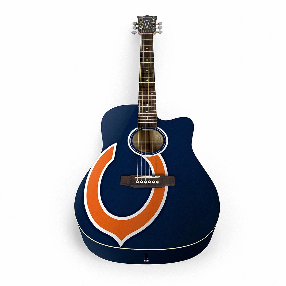 Woodrow Chicago Bears Acoustic Guitar